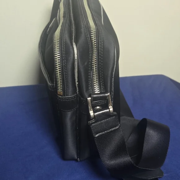 Burberry Black Nylon Messenger Bag - Picture 3 of 8